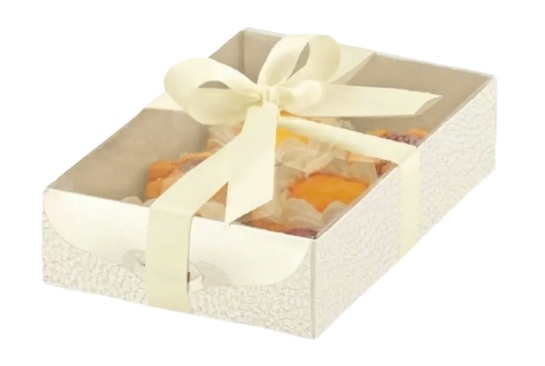 Boîte avec emballage gourmand